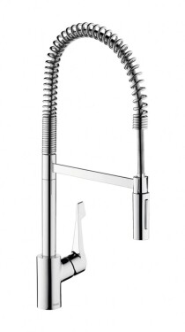 HANSGROHE - Cento Dřezová baterie XXL, Semi-Pro s flexibilním ramenem, EcoSmart, chrom 14806000