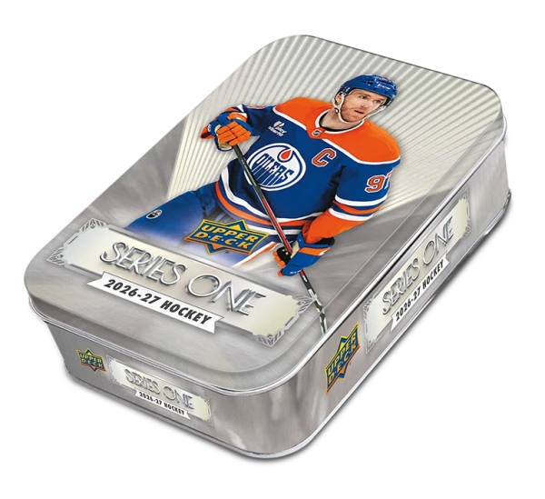 Hokejové karty NHL 2026-27 Upper Deck Series 1 Hockey TIN Box