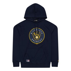 New Era Pánská mikina Milwaukee Brewers MLB Team Logo Hoodie Velikost: L