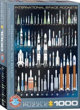 EUROGRAPHICS Puzzle Mezinárodní vesmírné rakety
