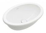 VILLEROY & BOCH - Loop&Friends Umyvadlo zápustné, 51x37 cm, bez přepadu, CeramicPlus, alpská bílá 4A6101R1