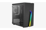 AeroCool Bolt Mini černá / PC skříň / Micro ATX / 1x USB 3.0 / 2x USB 2.0 / Bez zdroje / průhledná bočnice (AEROPGSBOLTMINI-BK-R)