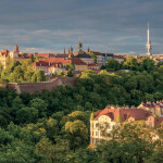 Nástěnný kalendář poznámkový 2027 Notique Praha, 30 x 30 cm