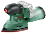 Bosch UniversalSander 18V-10 zelená / Akumulátorová multibruska / 18V / bez baterie a nabíječky / POWER FOR ALL ALLIANCE (06033E3100)