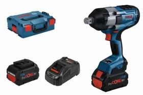 BOSCH GDS 18V-1050 H Professional - 2x8.0 Ah / Aku rázový utahovák / 18V / až 1750 ot-min / až 2600 rázů-min / L-BOXX (06019J8502)