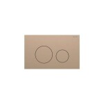 GEBERIT - Sigma40 Ovládání splachování, easy to clean, kartáčované červené zlato 115.628.QB.1