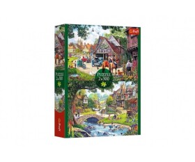 Puzzle Idylický život 2x500 dílků