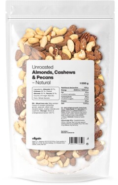 Vilgain Mix ořechů – Natural 1 000 g