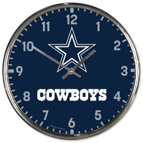 Hodiny Dallas Cowboys NFL Chrome Team Design
