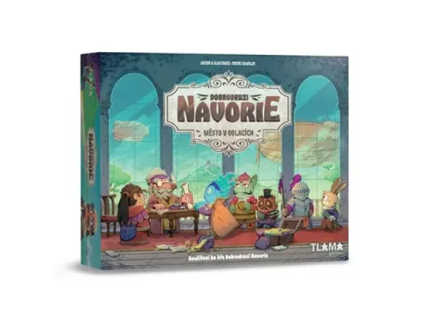 TLAMA games Dobrodruzi Navorie - Město v oblacích rozšíření (Explorers of Navoria Expansion CZ)