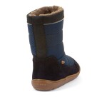 Dětské zimní barefoot sněhule UP TEX SNOW WOOL Dark Blue G3160249-1 - 36