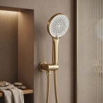 REA - Sprchová hlavice JS-020 BRUSH GOLD REA-08035