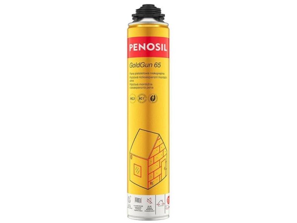 Pěna PENOSIL GoldGun 65 nízkoexpanzní krémová 750ml