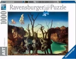 Ravensburger Dali: Labutě odrážející slony 1000 dílků