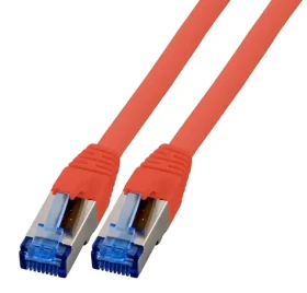 EFB Cat6a S/FTP superflex červená / Patch kabel / RJ45-RJ45 / 1 m / 10Gbit (K5525FRT.1)