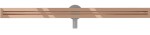 MEXEN - Flat 360 Slim žlab otočný 110 cm růžové zlato 1641110