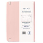 Busy B Týdenní rodinný diář Dusty Pink Family Diary 2026, růžová barva, papír