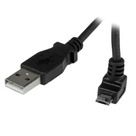 StarTech USB-A - Micro-USB lomený černá / Nabíjecí kabel / 2 m / 480 Mbit/s (USBAUB2MU)