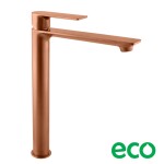 RAV Slezák - NIL - Umyvadlová vysoká baterie bez výpusti, Zlatá Růžová - kartáčovaná, 3,8" NL130.0ZRK