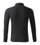 Pique Polo LS polokošile pánská ebony gray M