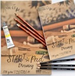 SM.LT Drawing Star Pad A4 170 g, 20 listů