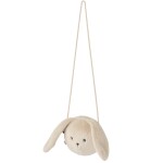 LIEWOOD Dětská kabelka Dianne Rabbit Mist, krémová barva, textil