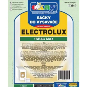 Sáčky do vysavače Electrolux SBAGMAX, antibakteriální, 4ks