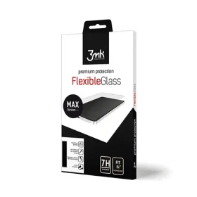3mk FlexibleGlass Max pro Samsung Galaxy J7 2017 (SM-J730) bílá / Hybridní sklo / tvrdost 7H / tloušťka 0,2 mm