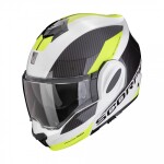 Moto přilba Scorpion Exo-Tech Evo Team bílo/fluo žlutá - Xxl