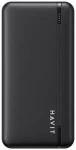 Havit PB92 20000 mAh černá / Power banka / 2x USB / 1x USB-C / 1x MicroUSB / stav baterie (PB92 black)