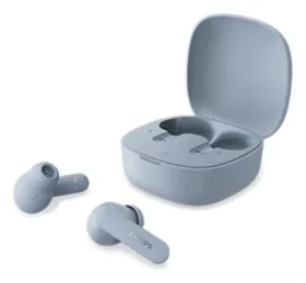 Philips TAT2100LB/00 světle modrá / Bezdrátová sluchátka / mikrofon / Bluetooth 6.0 / IPX4 (TAT2100LB/00)