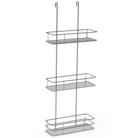 Košík do koupelny na sklo chrom Glaxo M3