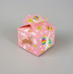 Cake Star Cake Star Velikonoční krabička růžová (10 x 10 x 7,5 cm)