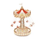 RoboTime 3D skládačka hrací skříňky Řetízkový kolotoč barevný