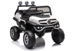 Mamido Dětské elektrické autíčko Mercedes-Benz Unimog S 4x4 bílé