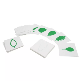 Moyo Montessori Moyo Montessori Karty - tvary listů