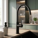 REA - Kuchyňská baterie Rivo Black REA-B9341