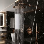 REA - Podomítková sprchová sada Lungo Diamond Copper + BOX REA-P6968