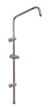 RAV Slezák - Sprchová tyč, Metal Grey - lesklá MD0763MGL MD0763MGL