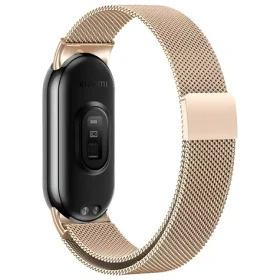 Beline Magnetic Mi Band 10/9/8 růžové zlato / Pásek / nerezová ocel / magnetický