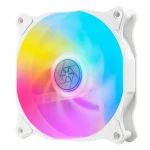 SilverStone Air Blazer 120RW bílá / 120mm / Hydro Bearing / 35.6 dB @ 2200 RPM / 93.97 CFM / 4-Pin PWM (SST-AB120RW-ARGB)
