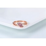 Prsten Swarovski Elements Efisio, Růžová 61 (19.5 mm)