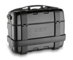Trk33B kufr Givi Trekker černý s černým hliníkovým víkem (Monokey), objem 33 ltr.