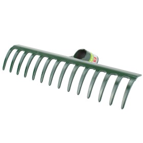 LEVIOR 61032 Hrábě kovové, 14 zubů, bez násady