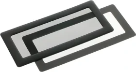 DEMCiflex 40 mm / Magnetický prachový filtr / hranatý / 2 ks / černá (DF0077)