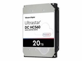 WD Ultrastar DC HC560 SE 20TB / HDD / 3.5" / SAS 12 Gbps / Secure Erase / 7 200 rpm / 512MB cache / 512e / 5y (0F38652)