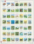 LARSEN Puzzle Zvířata světa (ZOO 3)