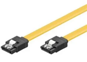 PremiumCord SATA 3.0 datový kabel / Kovová západka / 0.3m (kfsa-20-03)