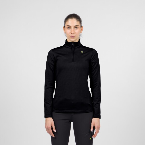 KARPOS Pizzocco Evo W Half Zip Fleece, Black velikost: XL