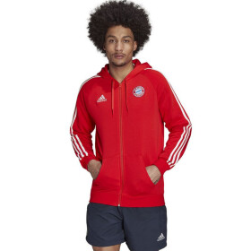 Pánská mikina DNA FZ HD M HF1356 červená - Adidas L